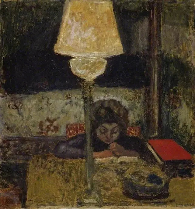 Oljelampan - Pierre Bonnard