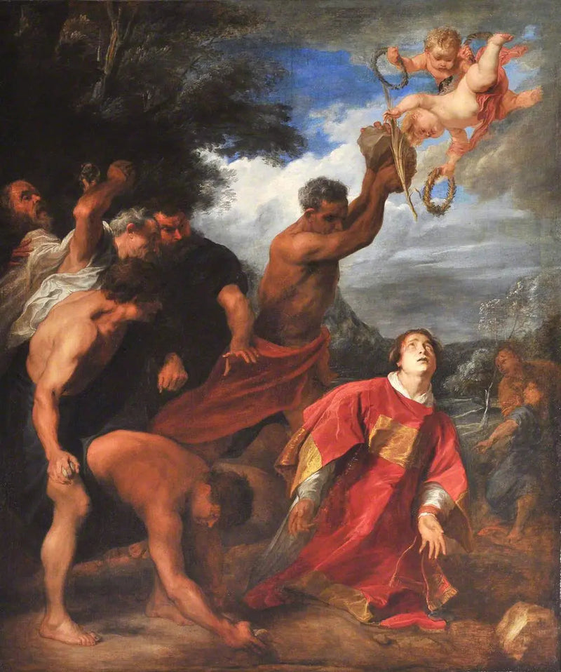 Saint Stefan's stening - Antoine van Dyck