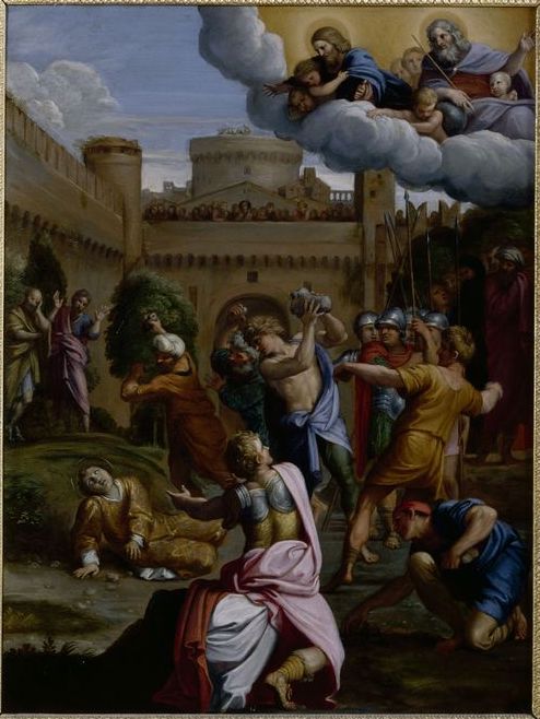 Saint Etienne stening - Domenichino