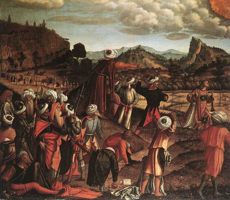 Saint Stefan stening - Vittore Carpaccio