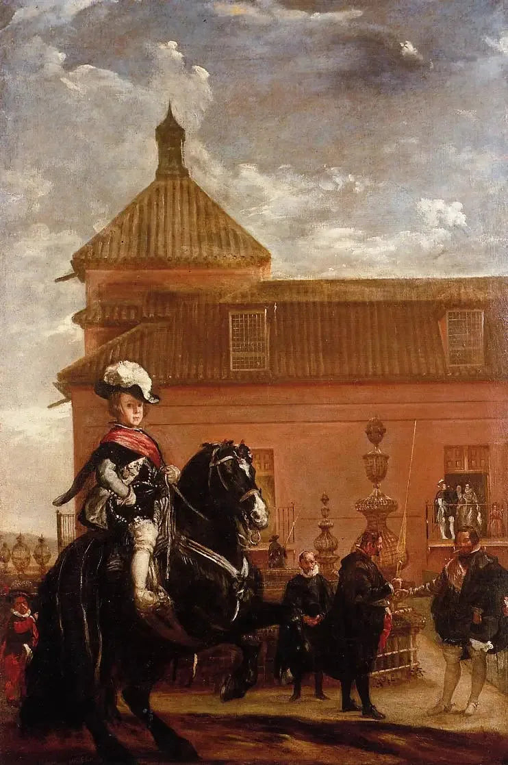 Prins Balthazar Carlos ridlektion - Diego Velázquez