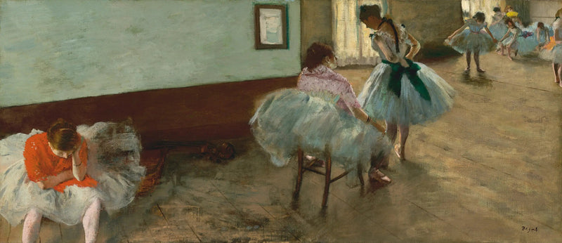 Danslektion - Edgar Degas