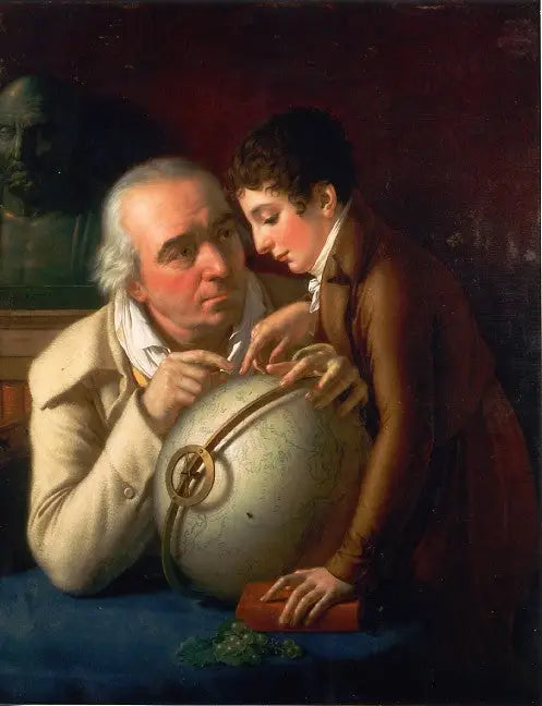 Geografilektionen - Anne-Louis Girodet