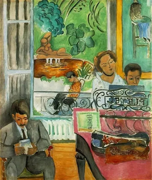 Musiklektionen - Henri Matisse
