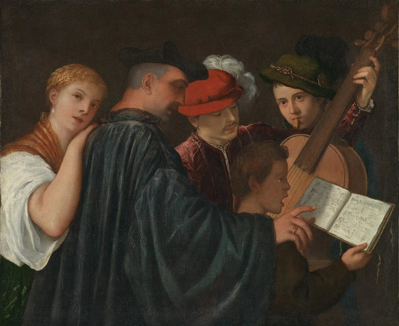 Musiklektionen - Titian