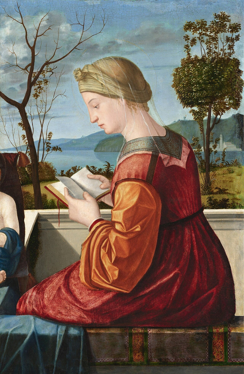 Virgins läsning - Vittore Carpaccio