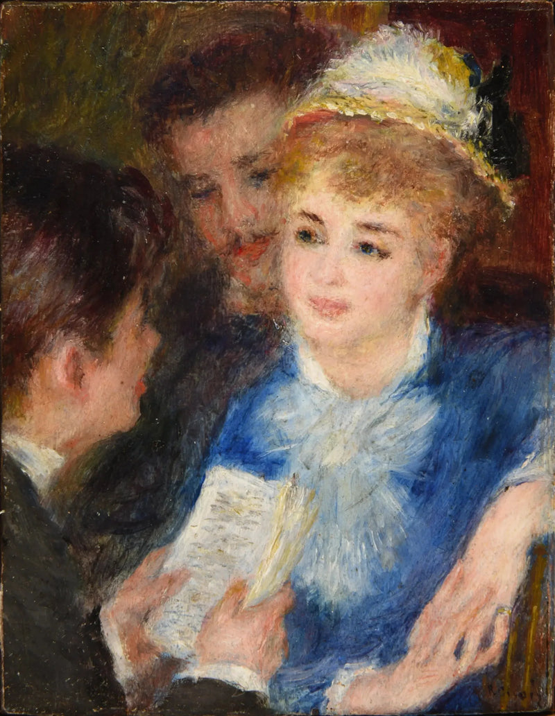 Rollens läsning - Pierre-Auguste Renoir
