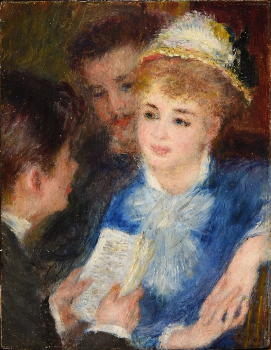 Rollens läsning - Pierre-Auguste Renoir