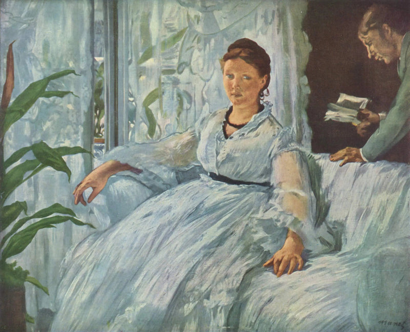 Läsning - Édouard Manet