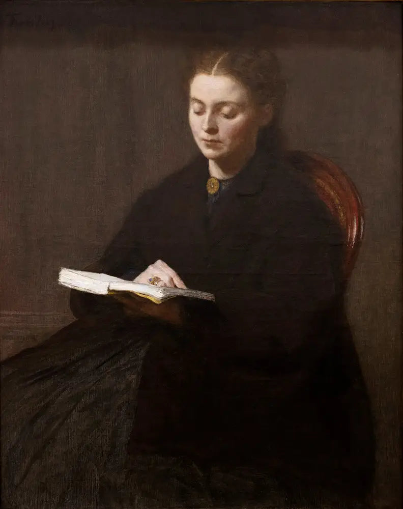 Läsning - Henri Fantin-Latour
