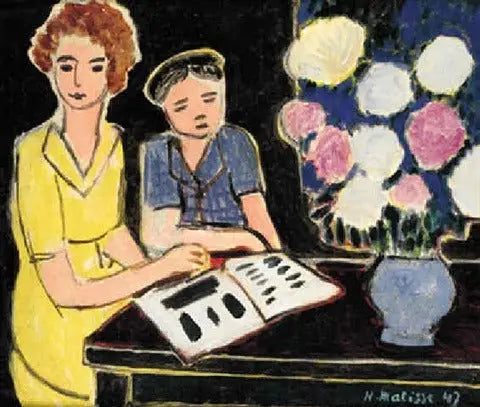 Läsning - Henri Matisse