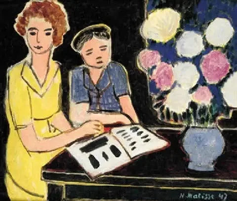 Läsning - Henri Matisse