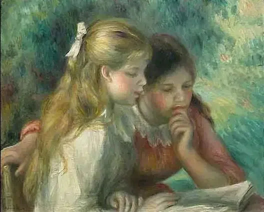 Läsning - Pierre-Auguste Renoir
