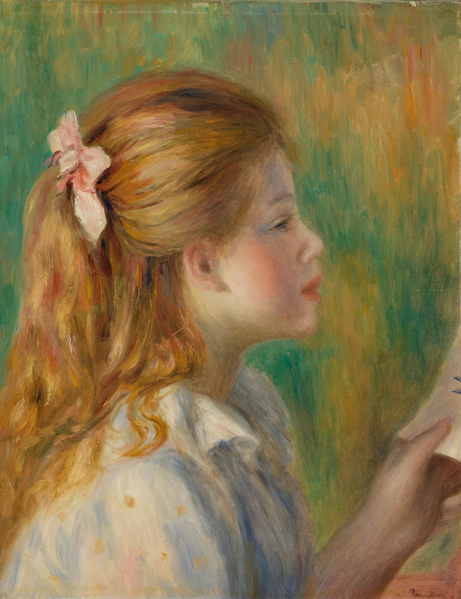 Läsning - Pierre-Auguste Renoir