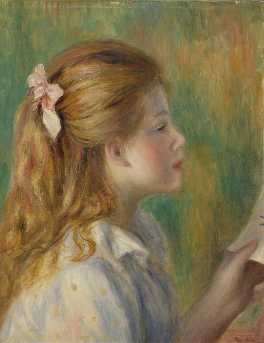 Läsning - Pierre-Auguste Renoir