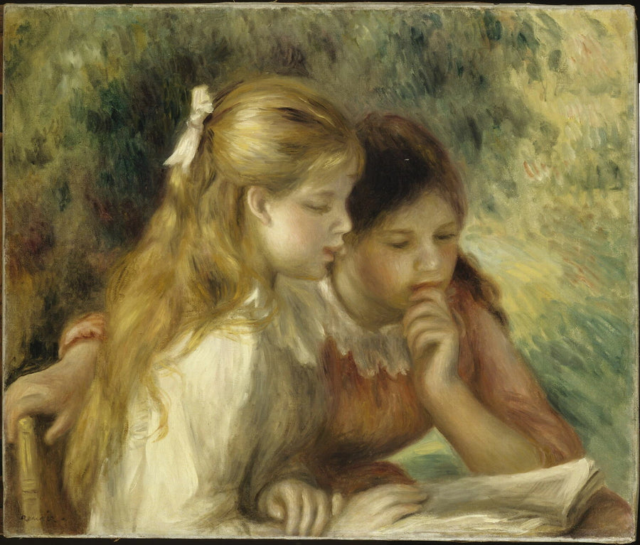 Läsning - Pierre-Auguste Renoir