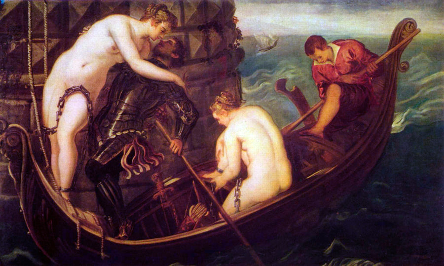 Libérationen av Arsinoé - Jacopo Tintoretto