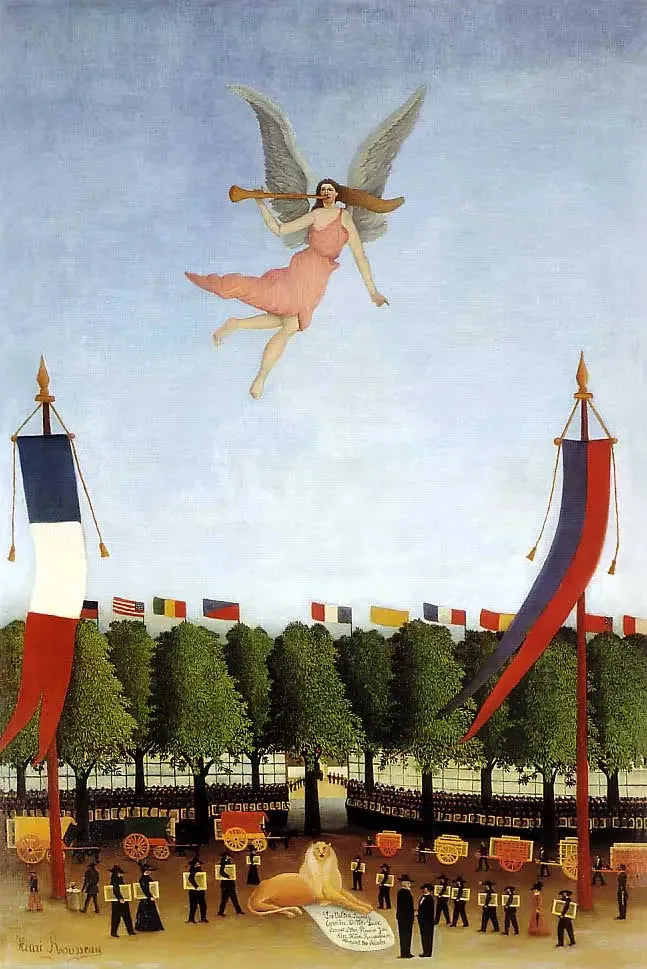 Friheten inbjuder konstnärer att delta i den 22:a utställningen för oberoende konstnärer - Henri Rousseau