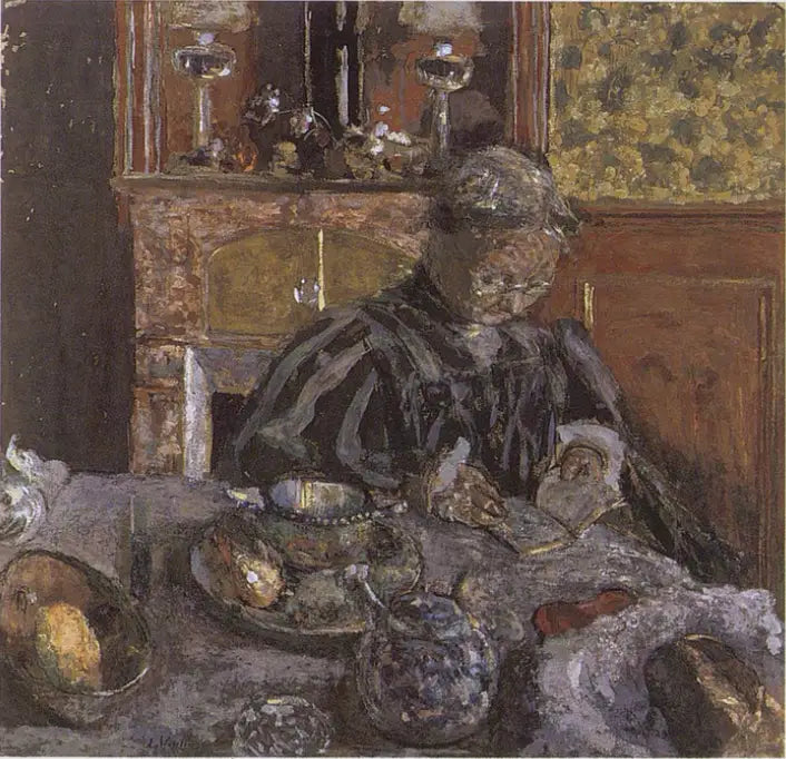 Läsplattan - Édouard Vuillard
