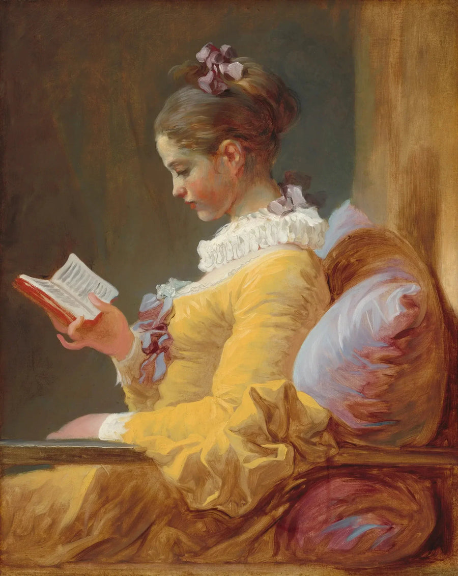 Läserskan - Jean-Honoré Fragonard