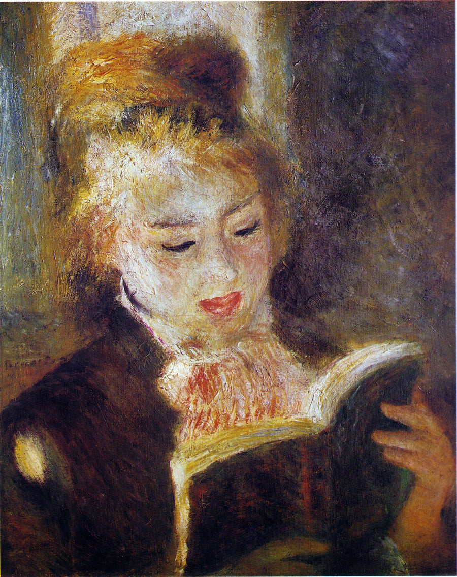 Läsande kvinna - Pierre-Auguste Renoir
