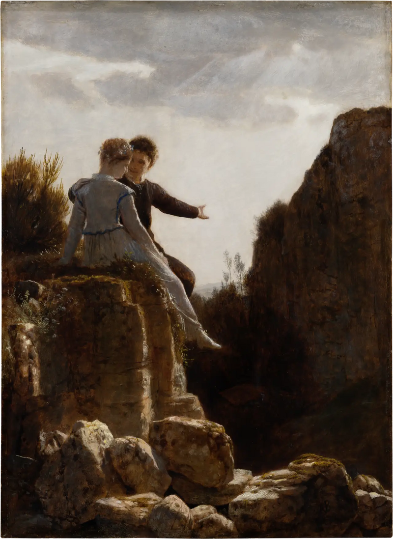 Bröllopsresan - Arnold Böcklin