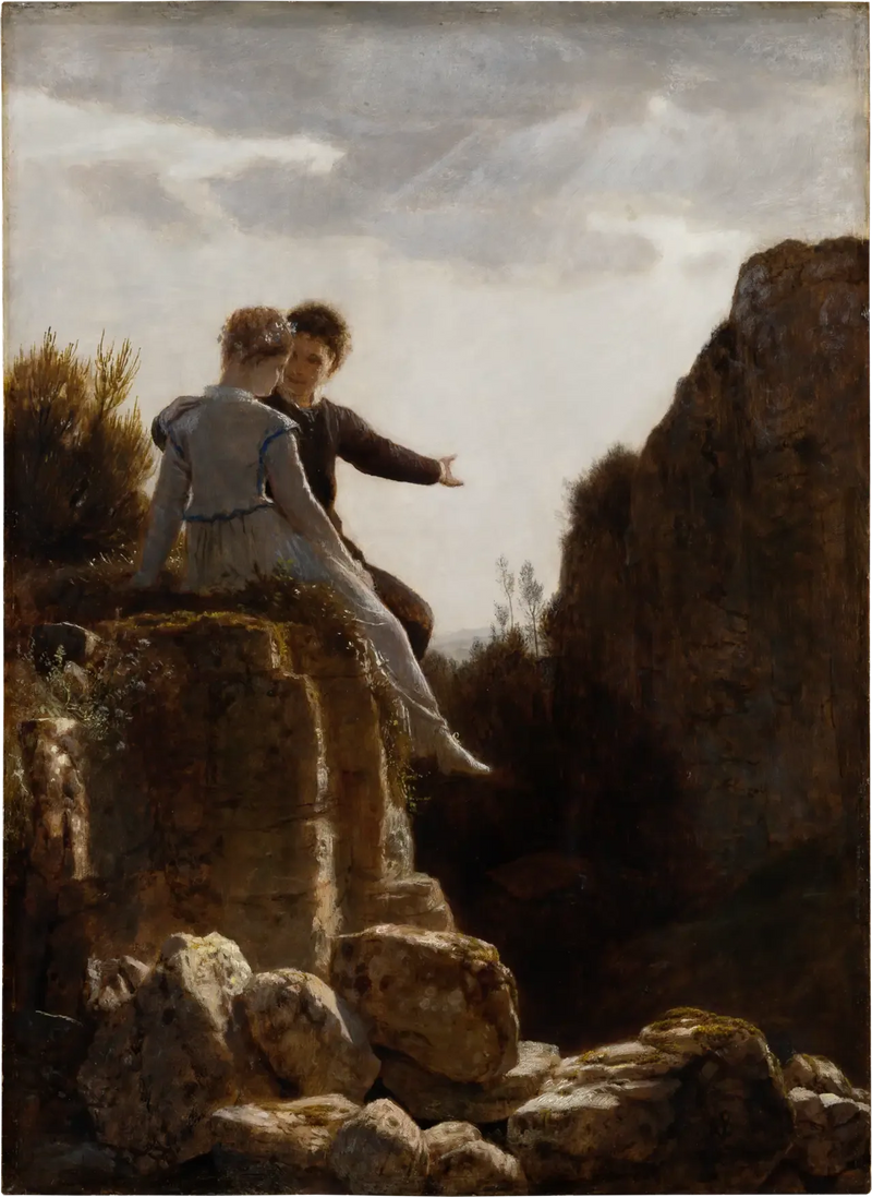 Bröllopsresan - Arnold Böcklin