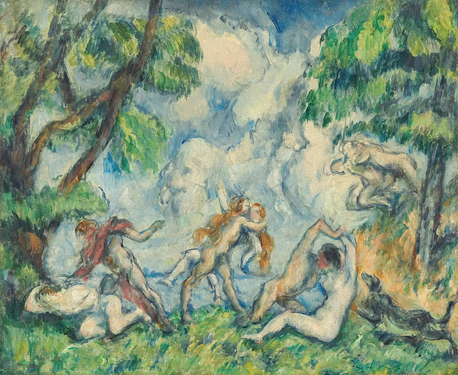 Kärlekens kamp - Paul Cézanne