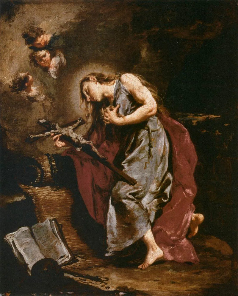 La Madeleine ångrar sig - Giovanni Battista Pittoni