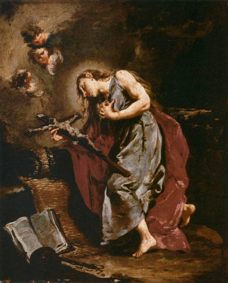 La Madeleine ångrar sig - Giovanni Battista Pittoni