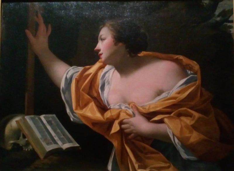 Den ångerfulla Madeleine - Simon Vouet