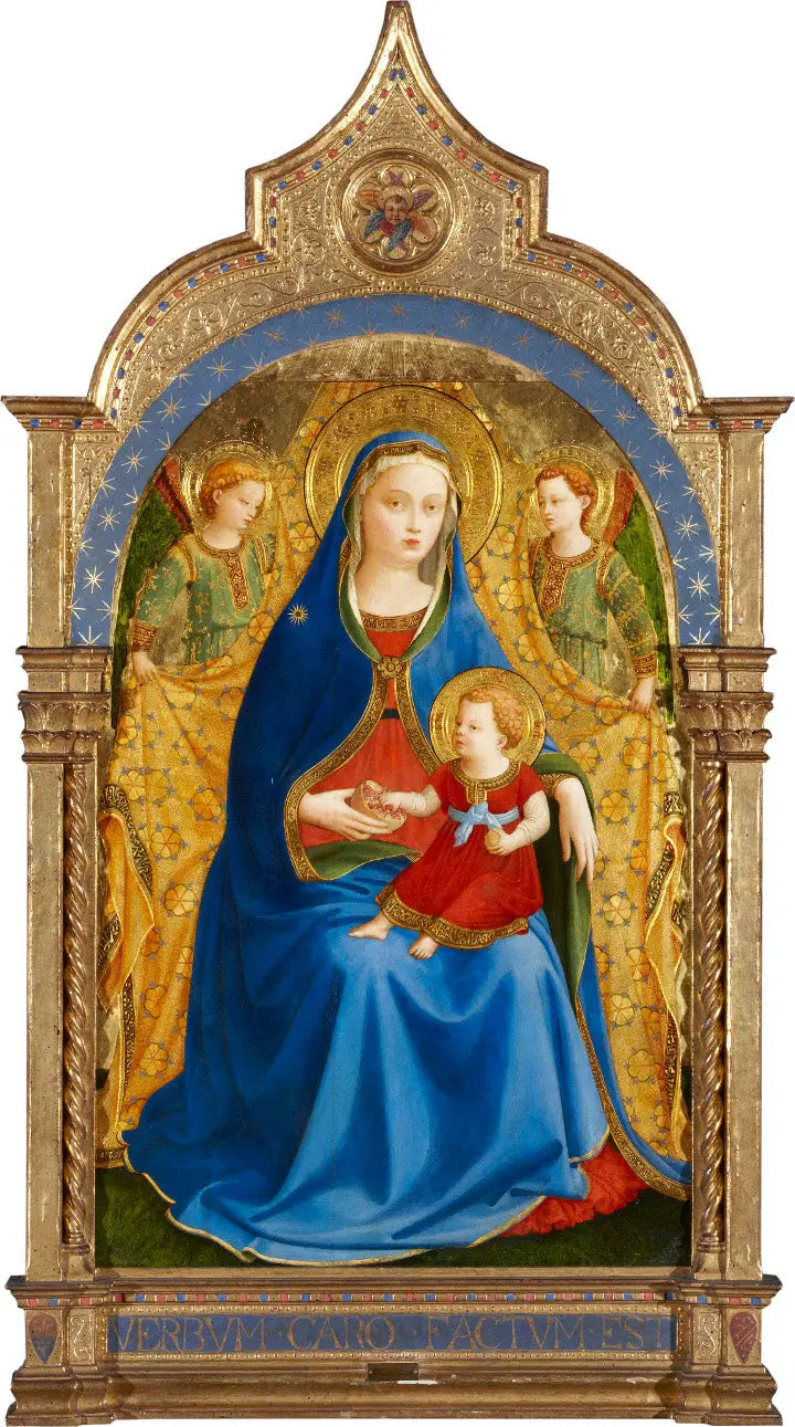 Madonna med granatäpple - Fra Angelico