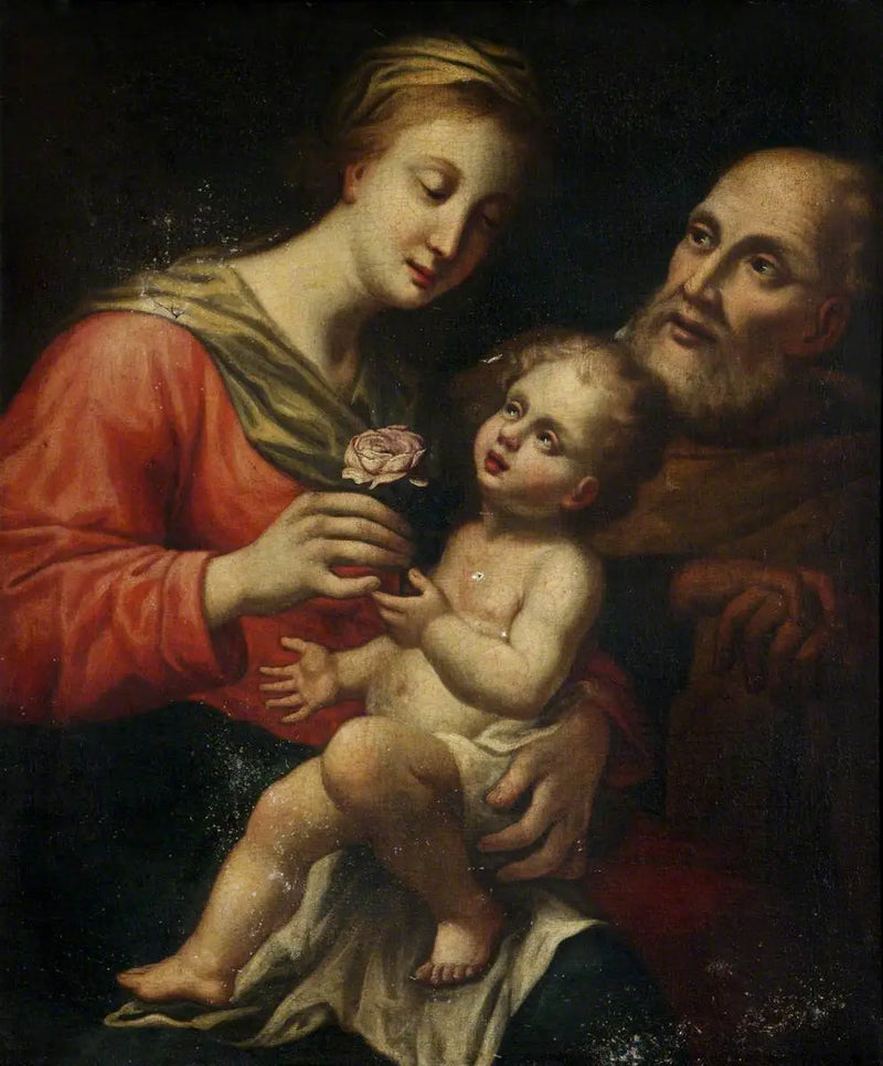 Madonnan med rosen - Raphael Sanzio