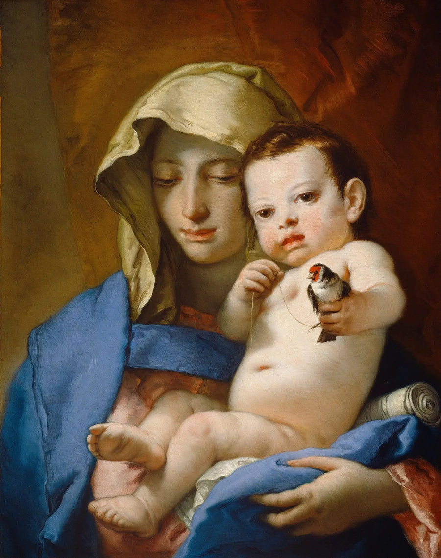 Madonna med finklädan - Giovanni Battista Tiepolo
