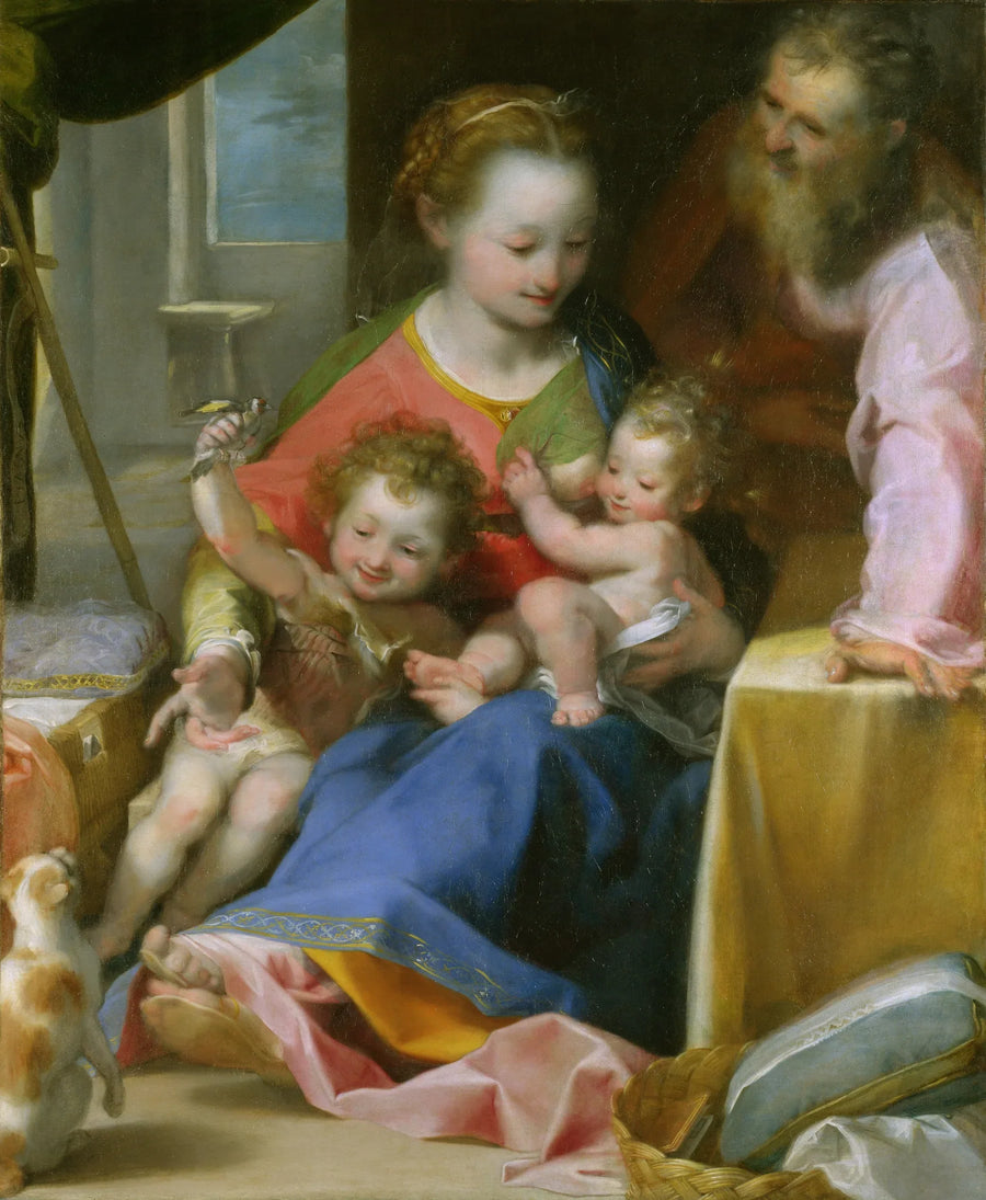 Madonna med katten (Baroccio) - Federico Barroci