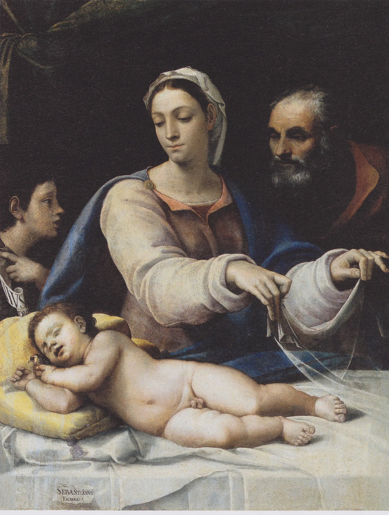 Madonna med slöja - Sebastiano del Piombo