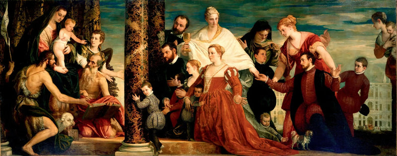 Madonnan från Cuccina-familjen - Paul Véronèse