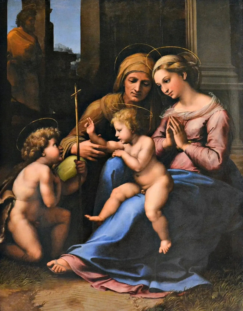 Den gudomliga kärlekens Madonna - Raphael Sanzio