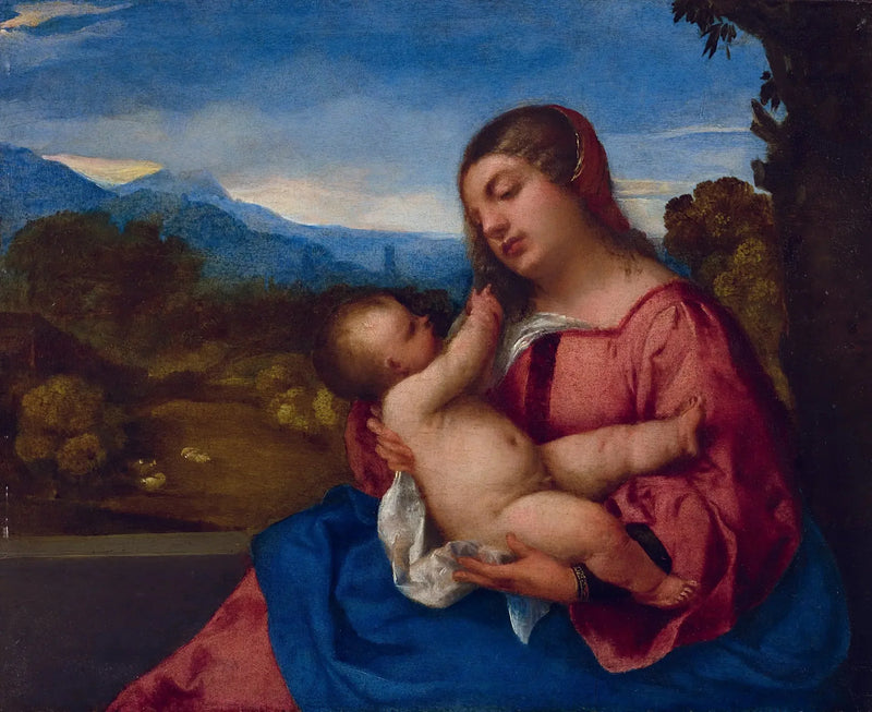 Madonnan av Lochis - Titian