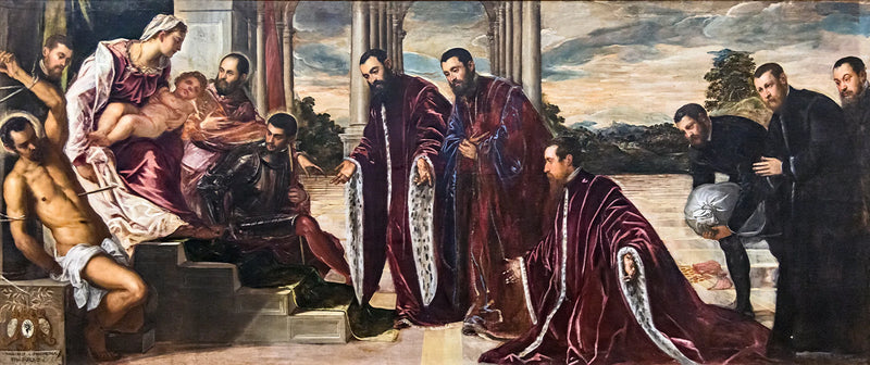 Madonna av Camerlenghi - Jacopo Tintoretto