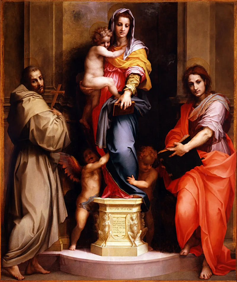 Madonna av Harpyerna - Andrea del Sarto