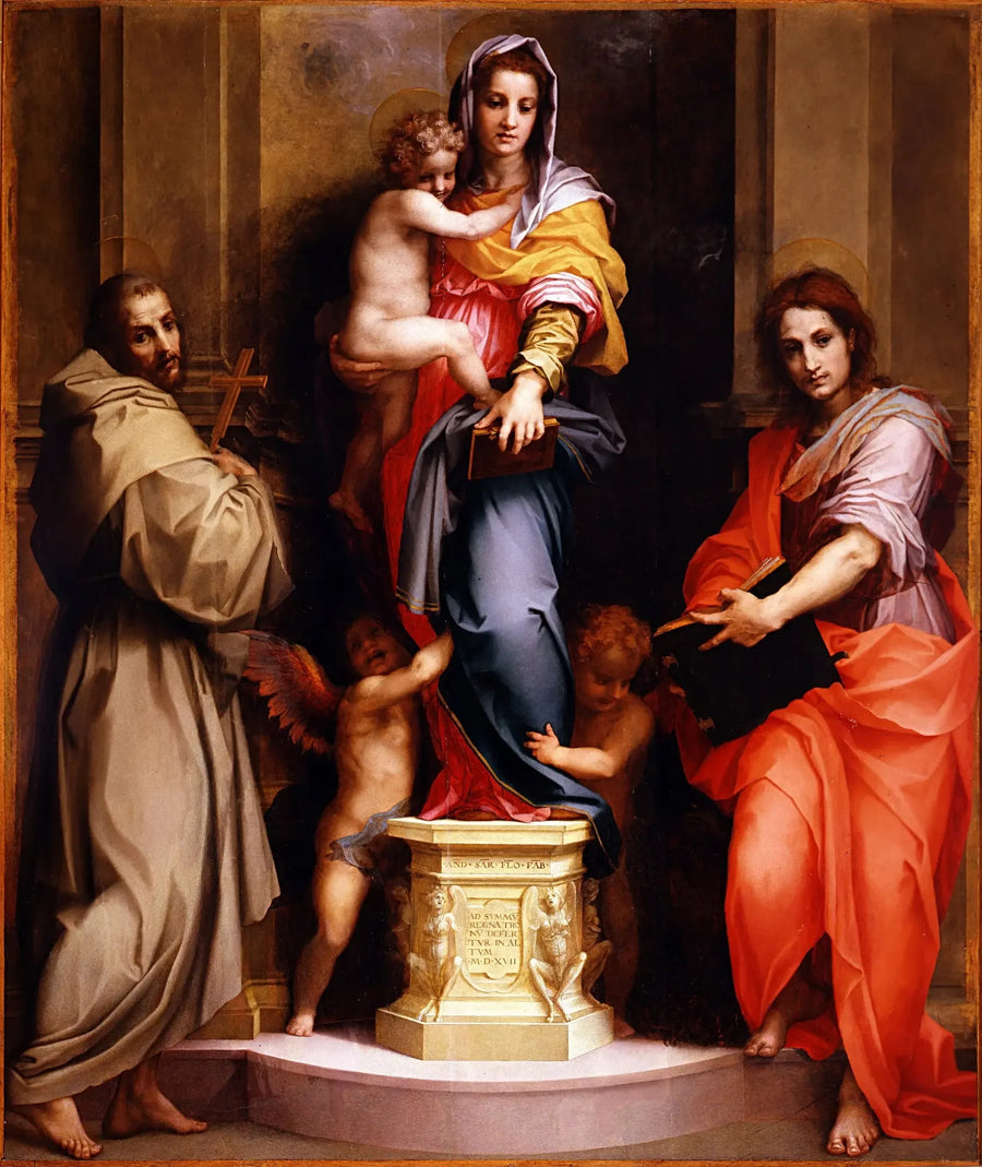 Madonna av Harpyerna - Andrea del Sarto