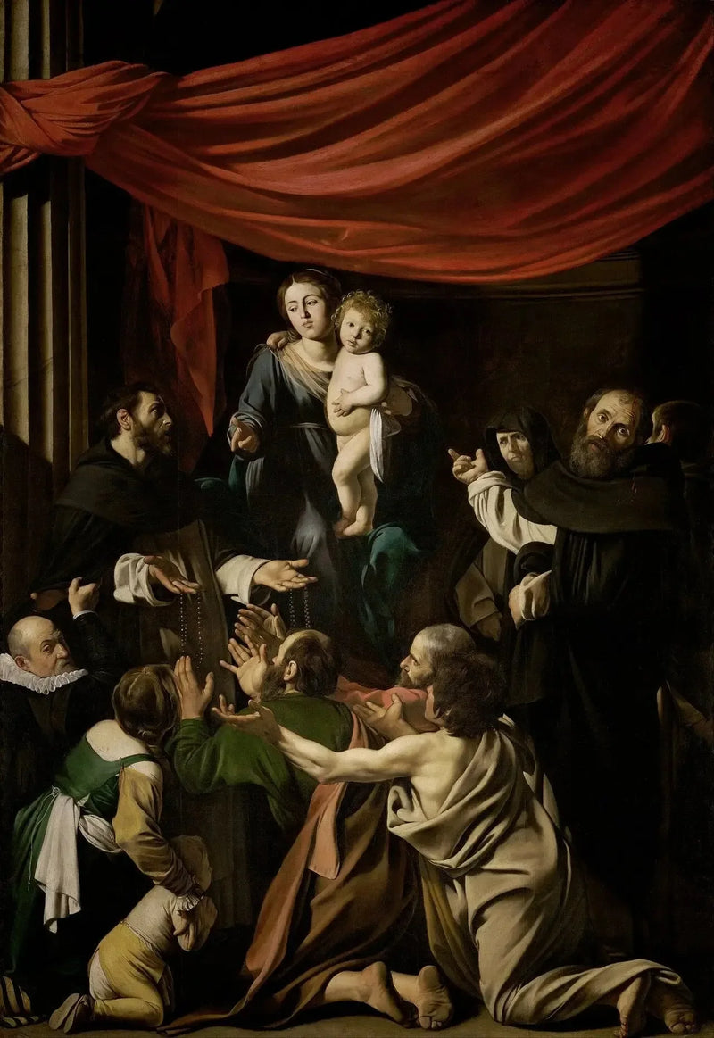 Rosens madonna - Caravaggio