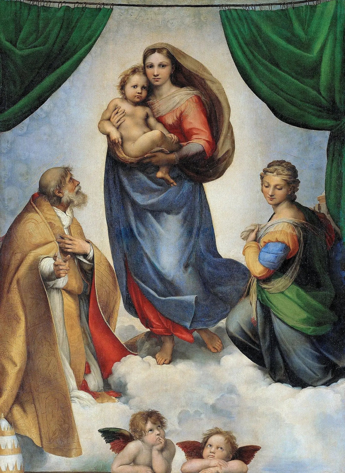 Sixtinska Madonnan - Raphael Sanzio