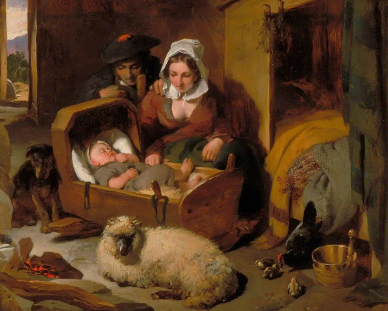 Herdens hus på Highlands - Edwin Henry Landseer