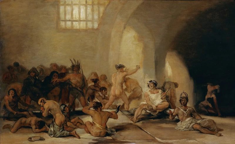 Galenskapens hus - Francisco de Goya