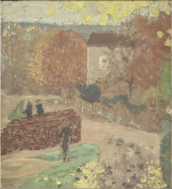 Mallarmés hus i Valvins - Édouard Vuillard