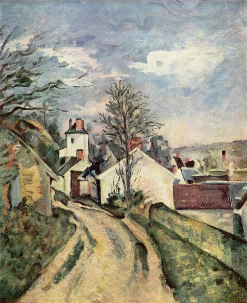 Doktor Gachets hus - Paul Cézanne