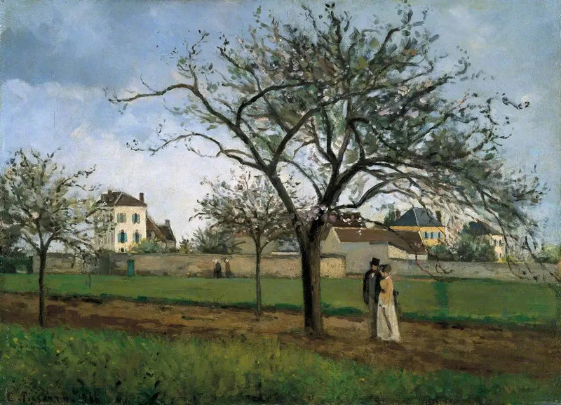 Fader Galliens hus, Pontoise - Camille Pissarro