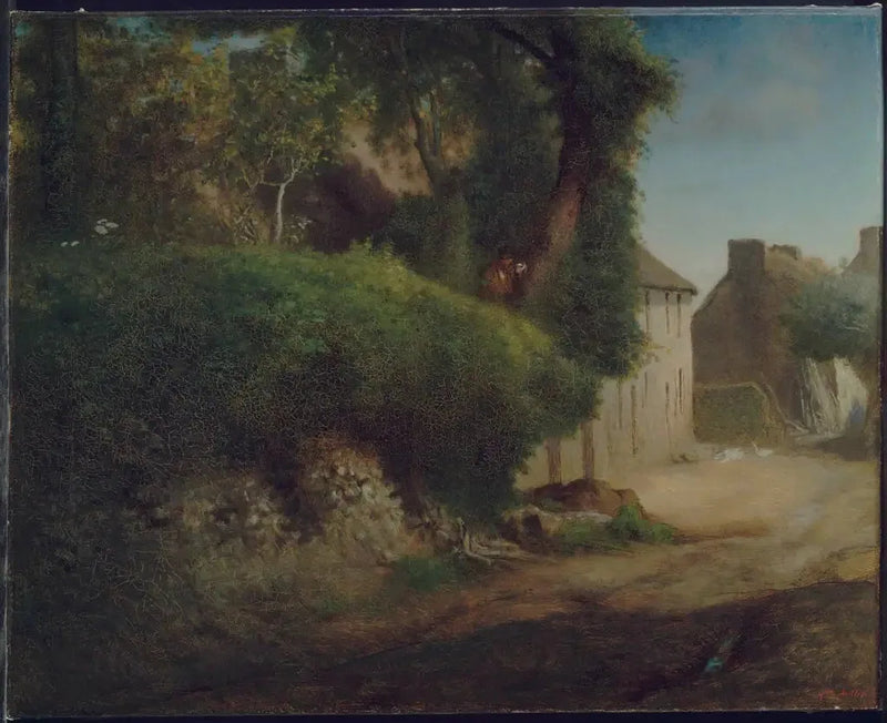 Millets familjehem i Gruchy - Jean-François Millet